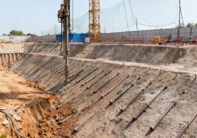 朝天注浆管应用于岩土工程与地基基础领域